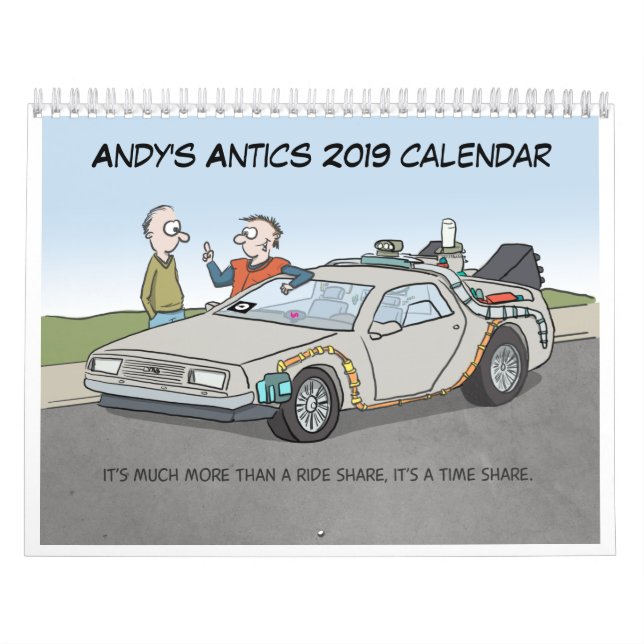 Calendário do comportamento disparatado 2019 de (Capa)
