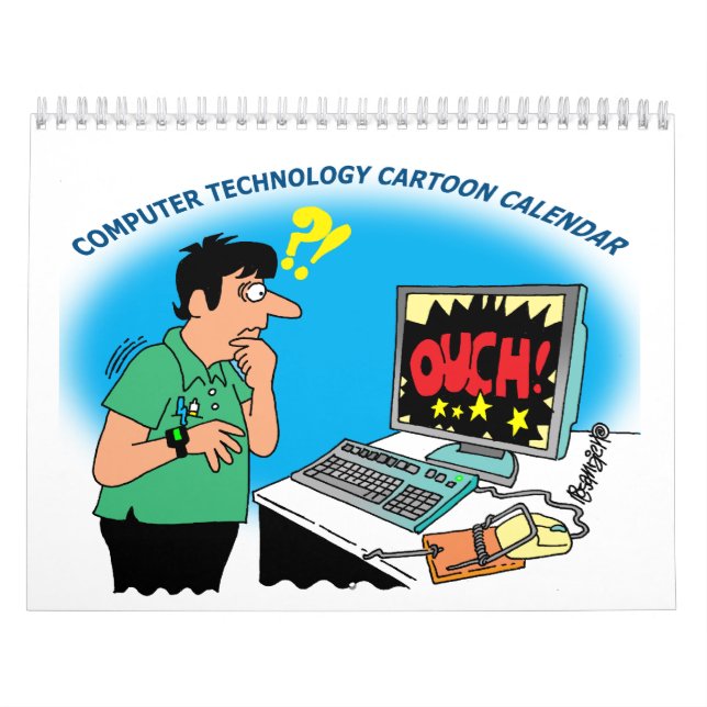 CALENDÁRIO DO COMPUTADOR E DOS DESENHOS ANIMADOS (Capa)