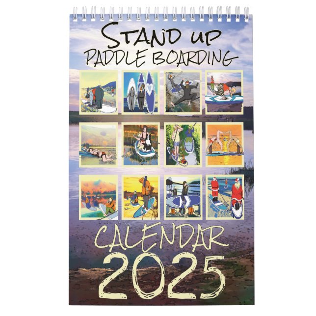 Calendário do Conselho Paddle para cima 2025 (Capa)