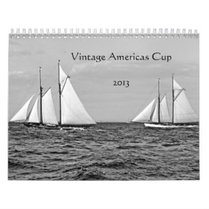 Calendário do copo 2013 de Americas do vintage