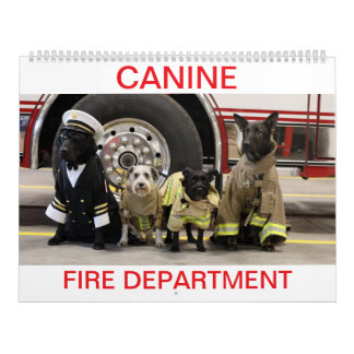 Calendário do Corpo de Bombeiros Canino