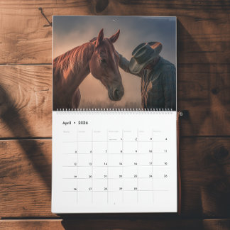 Calendário do Cowboy Ocidental