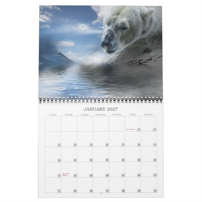 Calendário do desenhista do cruzeiro até 2010 - (Jan 2027)