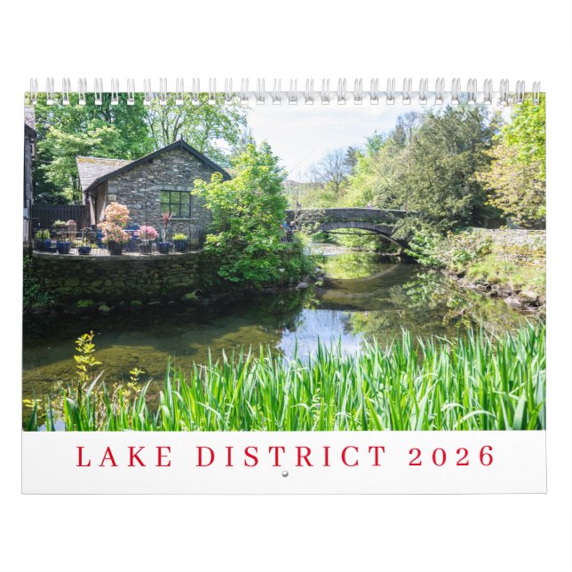 Calendário do Distrito do Lago 2026 (Capa)