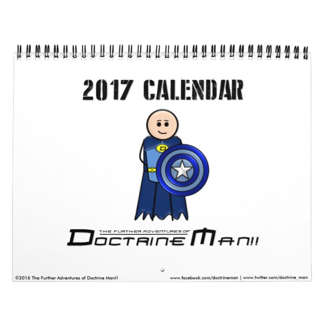 Calendário do Doctrine Man 2017 (Capa)