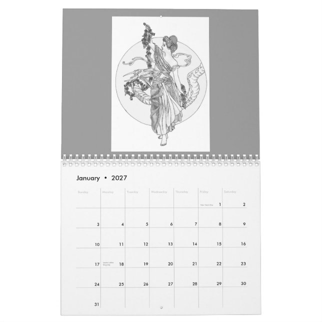 calendário do dragão (Jan 2027)