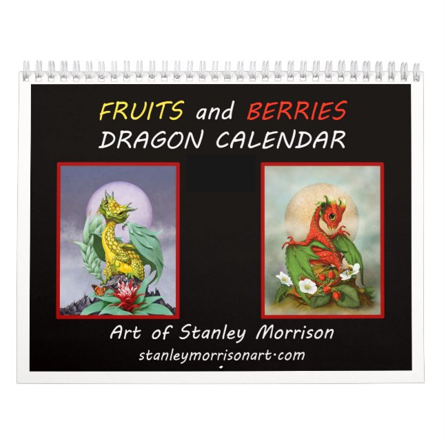 Calendário do dragão das frutas e das bagas (Capa)