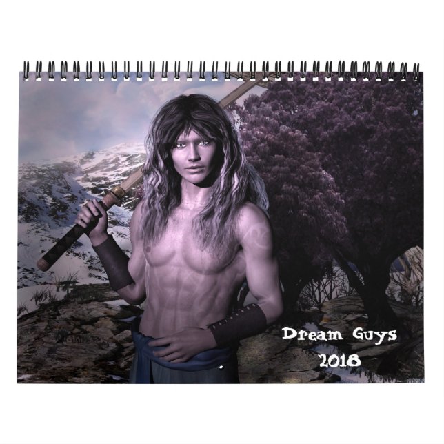 Calendário do Dream Cara Fantasy 2018 (Capa)