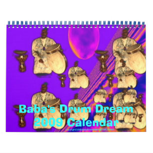 Calendário do Drum Drum 2009 de Baba