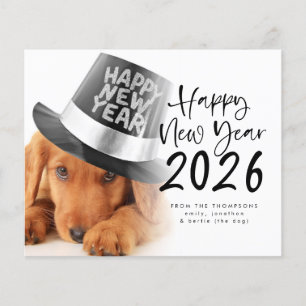 Calendário do Feliz ano novo de Fotografia Pet 202
