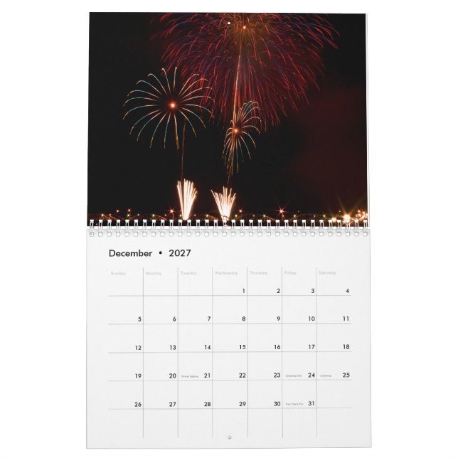 Calendário do Fireworks 2024 (Dez 2027)