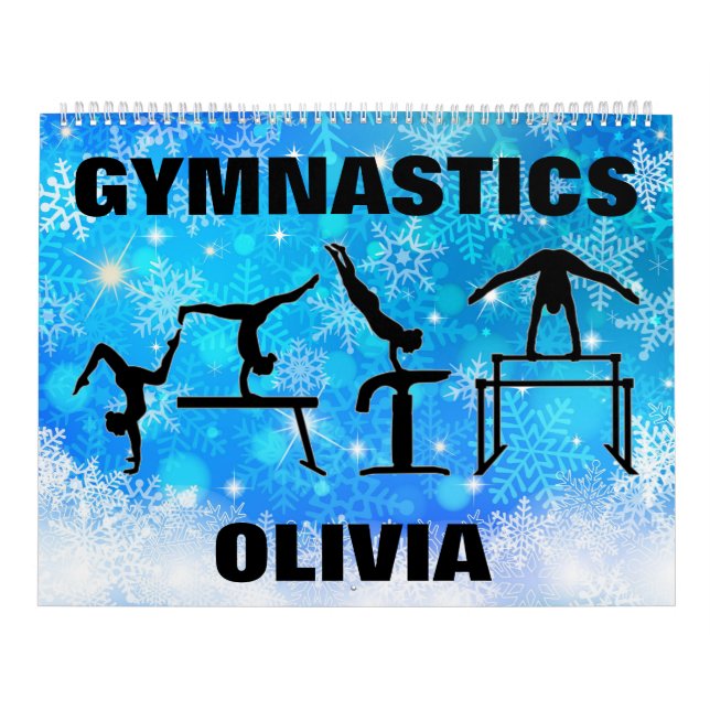 Calendário do Floco de Neve da Ginástica (Capa)