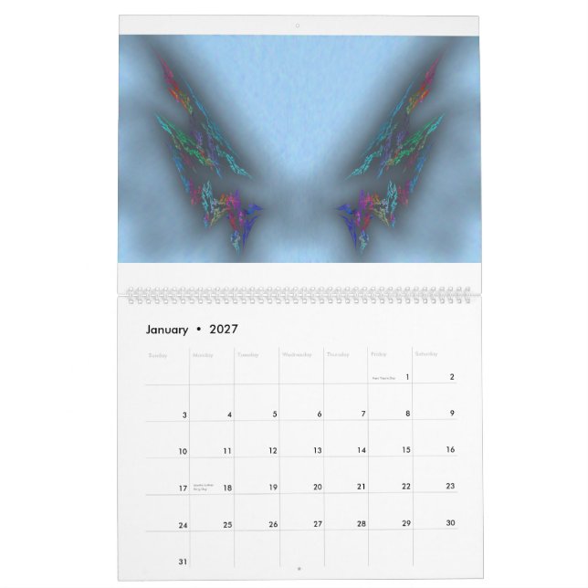 Calendário do Frakblot 2020 (Jan 2027)