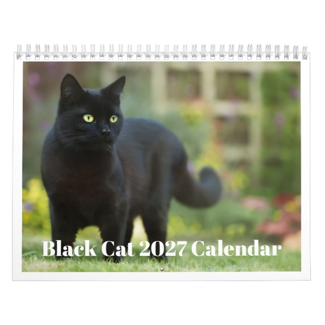 Calendário do Gato Preto 2027 (Capa)