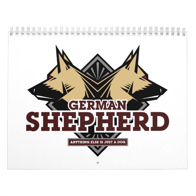 Calendário do german shepherd (Capa)
