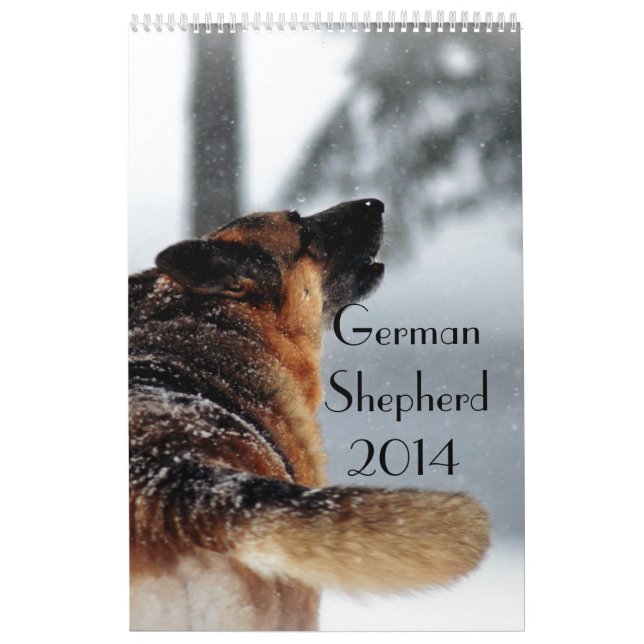 Calendário do german shepherd (Capa)