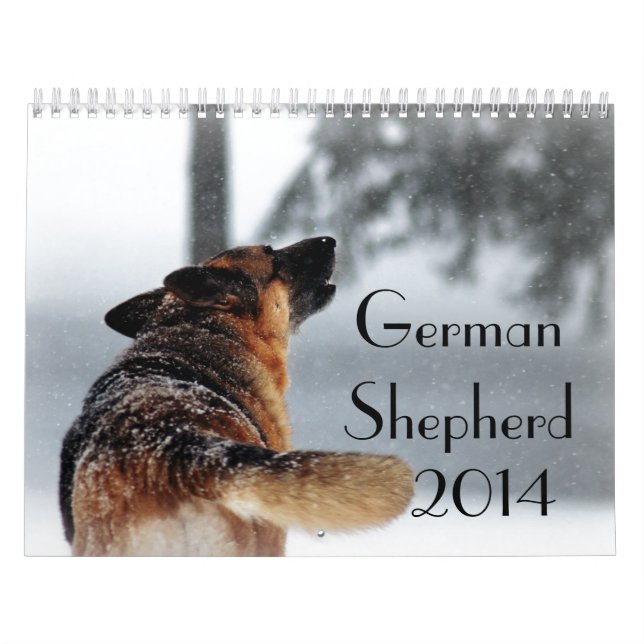 Calendário do german shepherd (Capa)