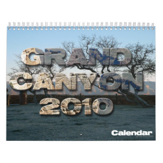 Calendário do Grand Canyon 2010