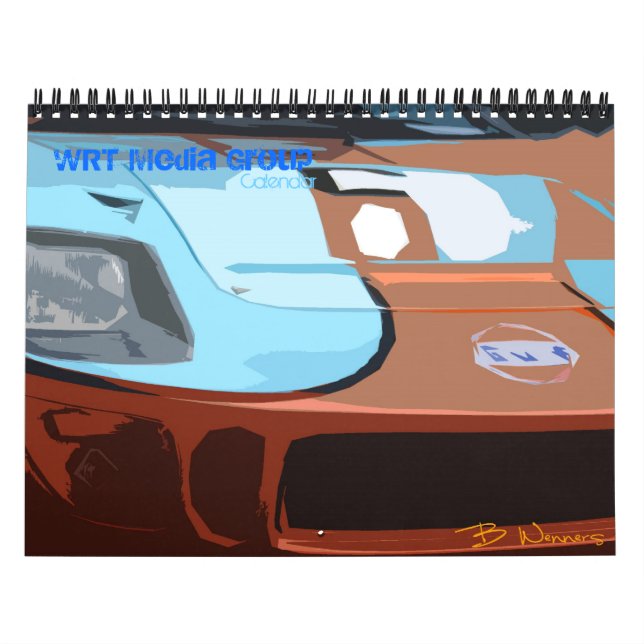 Calendário do Grupo de Mídia WRT (Capa)