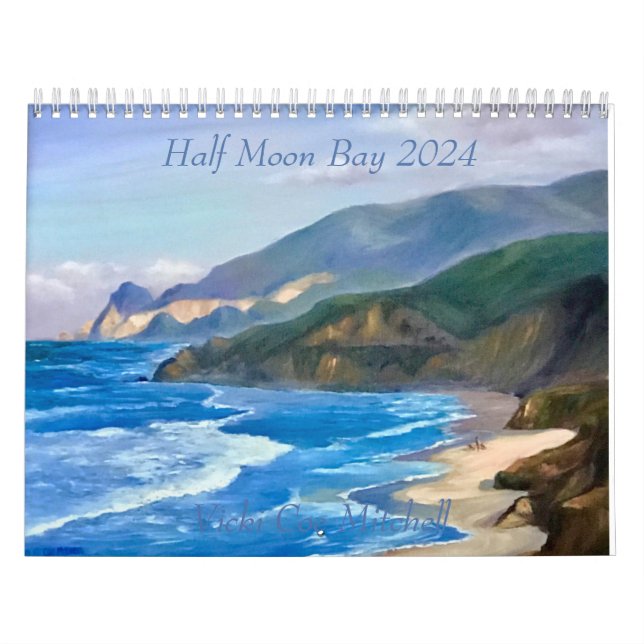 Calendário do Half Moon Bay 2024 (Capa)