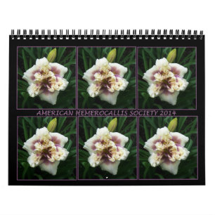 Calendário do hemerocallis de 2014 AHS