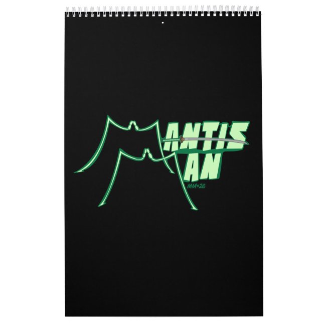 Calendário do Homem Mantis "MM=26" (Capa)