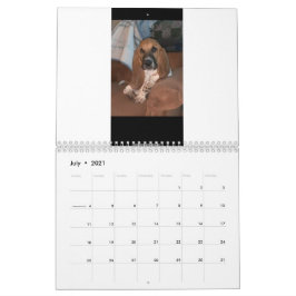 Calendário do Hound de Basset
