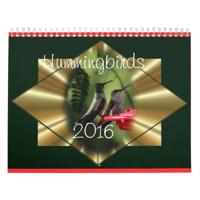 Calendário do Hummingbird 2016 - Alterar ano confo (Capa)