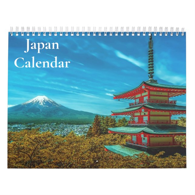 Calendário do Japão 2027 (Capa)