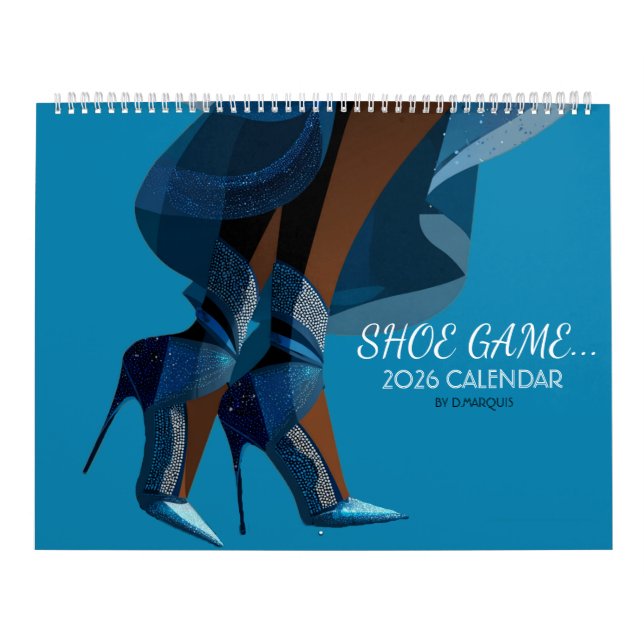 Calendário do JOGO DE SAPATOS 2026 (Capa)
