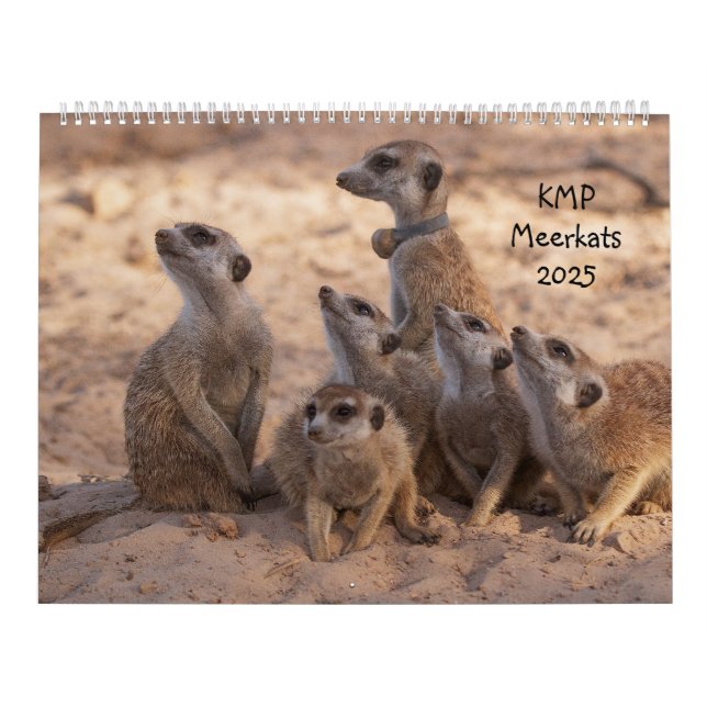 Calendário do KMP Meerkat 2025 (Capa)