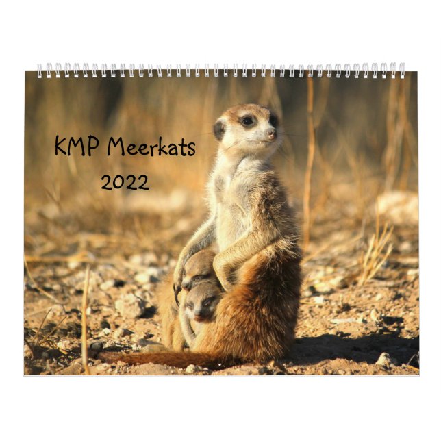 Calendário do KMP Meerkats 2022 (Capa)