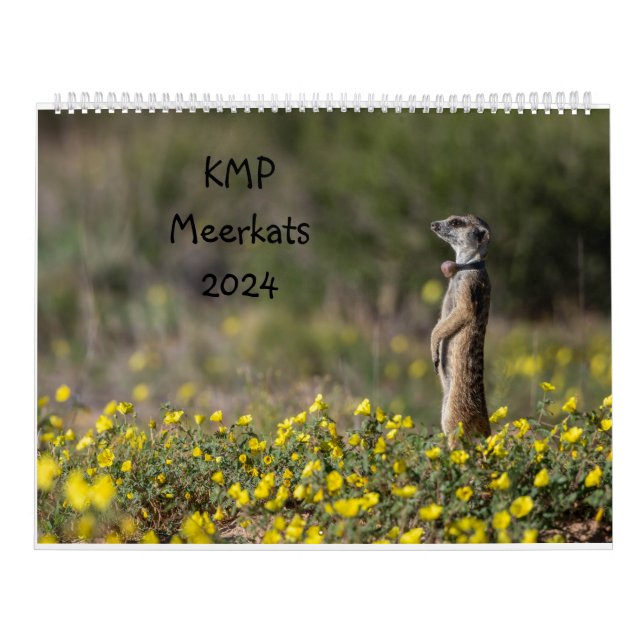 Calendário do KMP Meerkats 2024 (Capa)