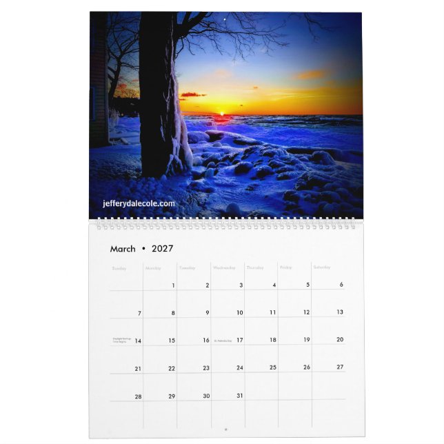 Calendário do Lago Ontário (Mar 2027)