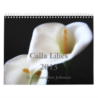Calendário do lírio de Calla 2013