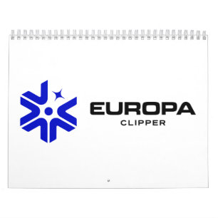 Calendário do logotipo do Clipper da NASA Europa