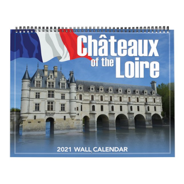 Calendário do Loire 2021 Wall (Capa)