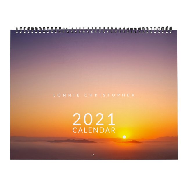 Calendário do LONNIE CHRISTOPHER 2021 (Capa)