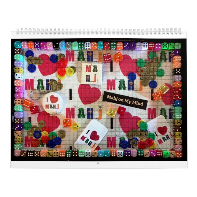 Calendário do Mah Jongg (Capa)