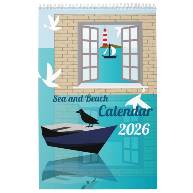 Calendário do Mar e da Praia (Capa)