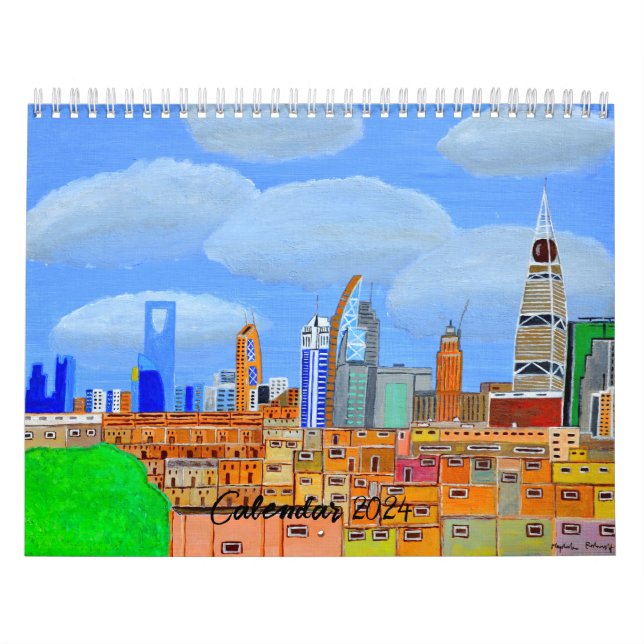 Calendário do Médio Oriente 2024 (Capa)