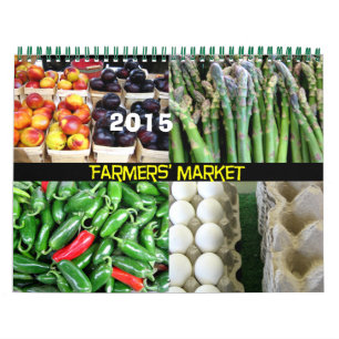 Calendário do Mercado dos Agricultores para 2015
