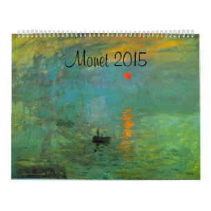 Calendário do Monet Giant 2015