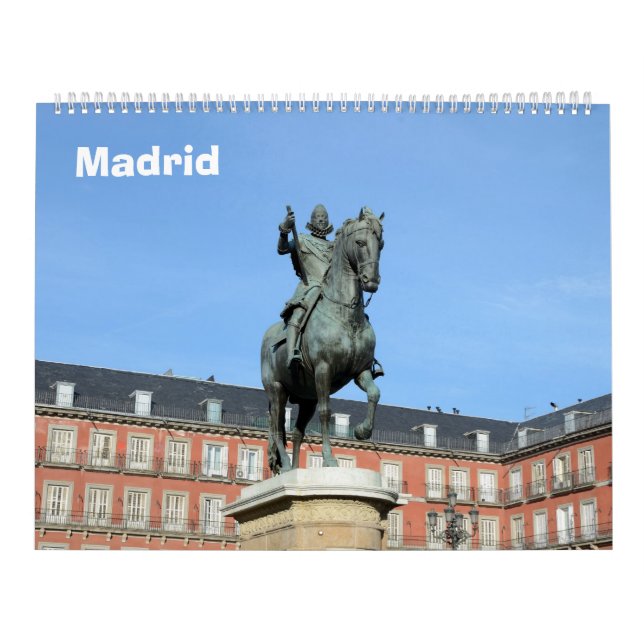 Calendário do Muro de Madrid de 12 meses (Capa)