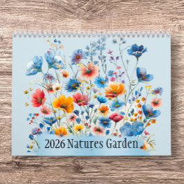 Calendário do Muro do Jardim da Natureza 2026