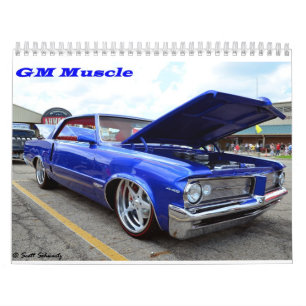 Calendário do músculo 2016 do GM