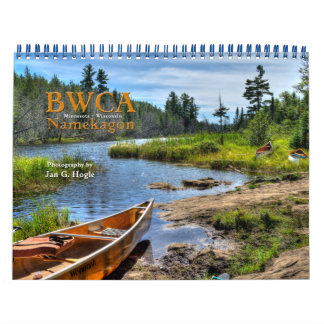 Calendário do Namekagon BWCA