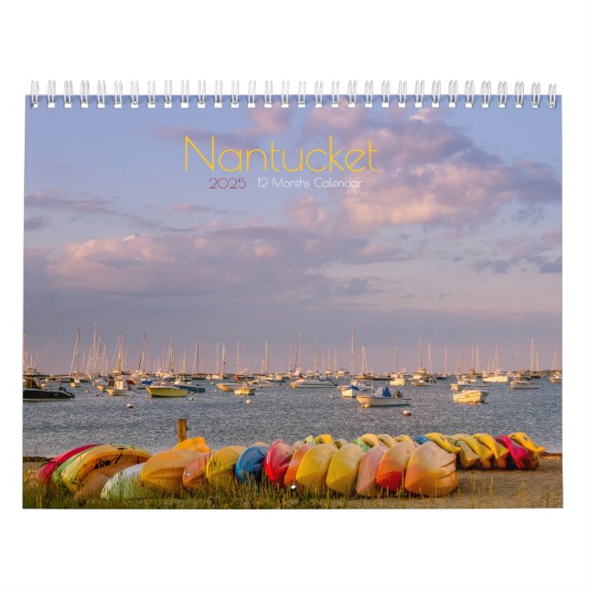 Calendário do Nantucket 2025 (Capa)