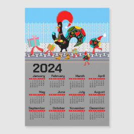 Calendário do Natal 2024 do Galo Português