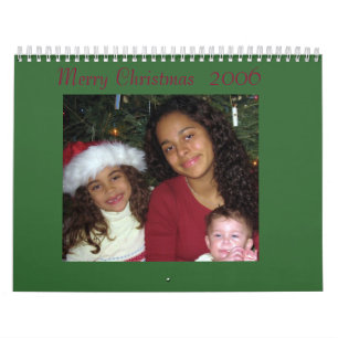 Calendário do Natal nossa família